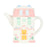 Pastel House Shaped Teapot