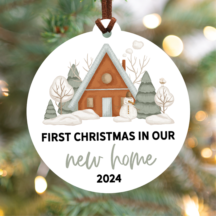 2024 New Home Christmas Ornament