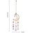 Opalite Moon Suncatcher - Crystal Window Decor Gift