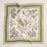 Floral Butterfly Silk Texture Square Scarf