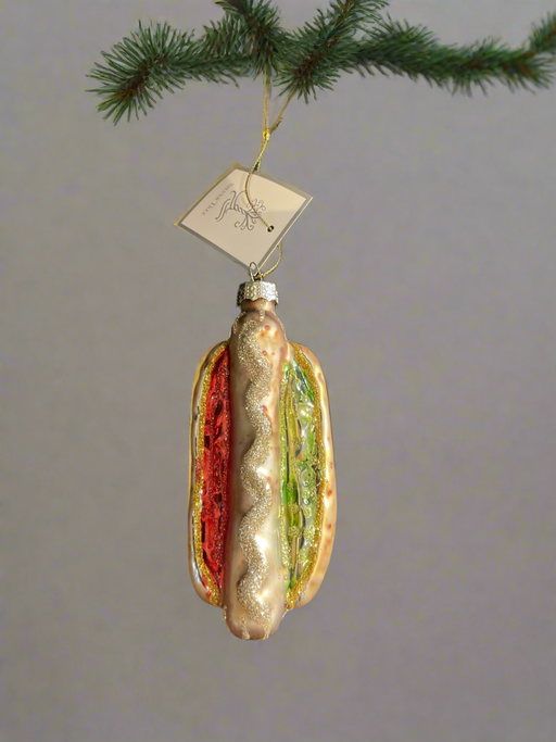 Hotdog Ornament