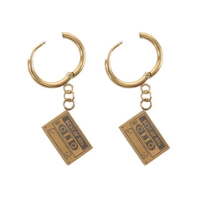80s Mixtape Dangle Earrings