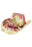 Floral Print Raffia Straw Cowboy Hat