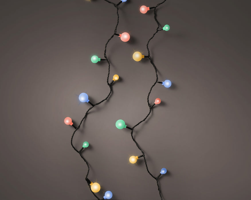 LED Cherry String Lights 120 Multi 29.5'