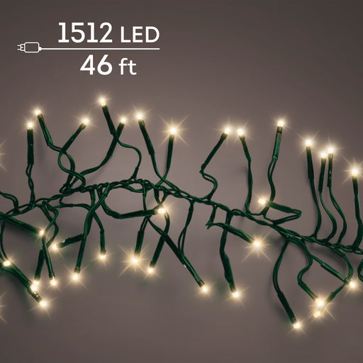 Lights Cluster Twinkle Gold 1400 cm