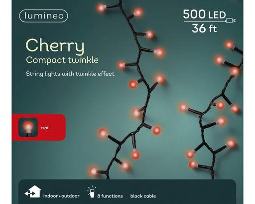 Lights LED Cherry 500 Blk/Red