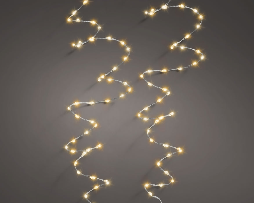 Lights Compact Twinkle 378 LED 19.7' Warm White