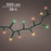 Lights Compact Twinkle 500 LED 36' Green/Red/Green/Warm White