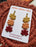 Triple Leaf Dangles | Polymer Clay Earrings 