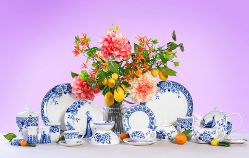 Sugar Bowl Peacock Blue