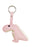 Dinosaur Vegan Leatherwork Metal Key Ring