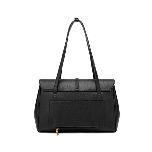 Lock - Recycled Vegan Tote Upgrade Edition - Black Pebbled