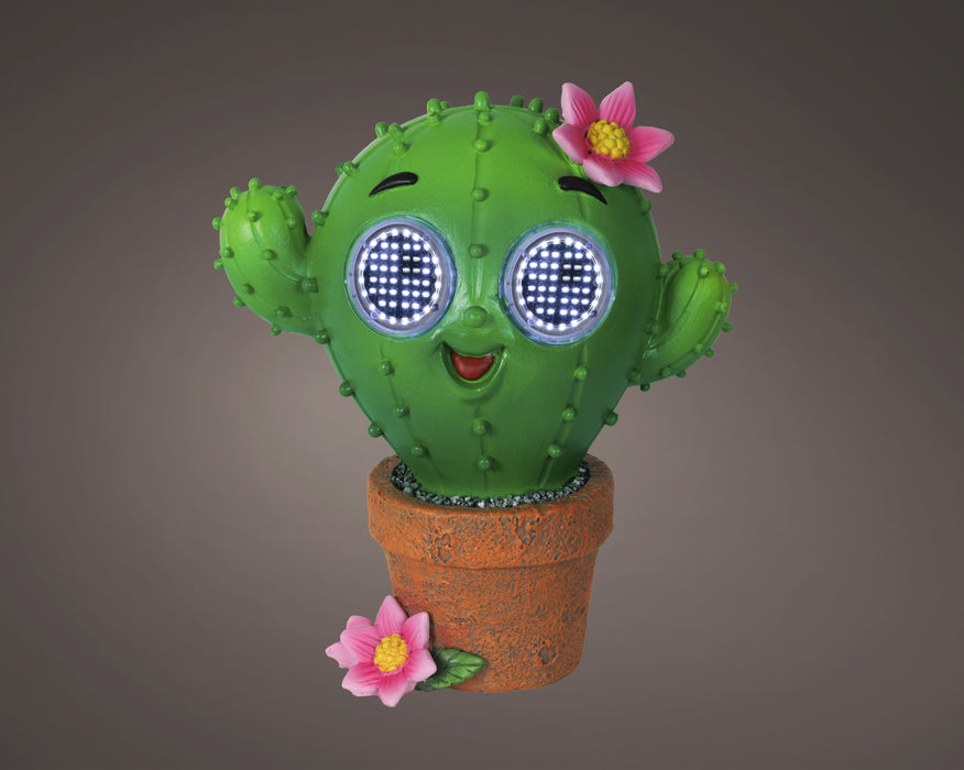 Solar Cactus in Pot