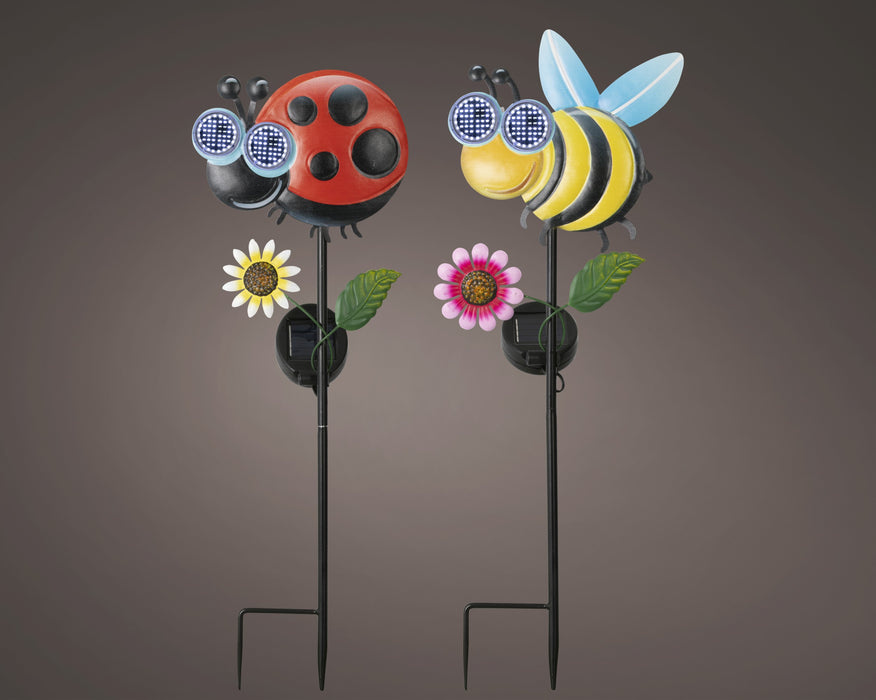 Stake Solar Ladybug/Bee