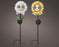Stake Solar Sunflowers
