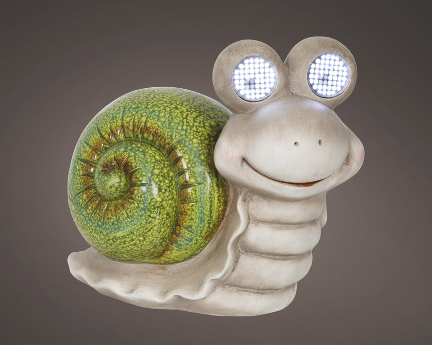Solar Snail Green/Beige