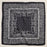 Silk Texture Paisley Bandana Square Scarf for Men & Women