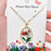 Pressed Dried Flowers Oval Pendant Necklace
