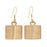 Book Worm Earrings