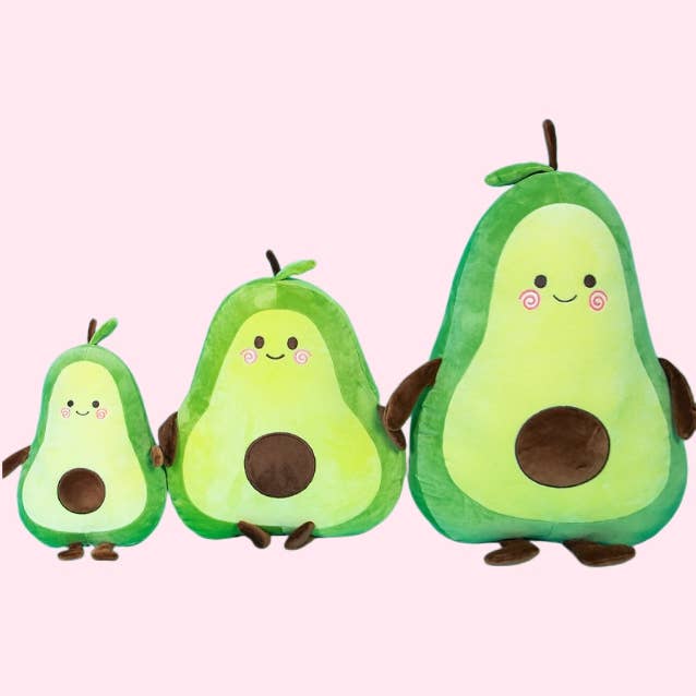 8-12" Avocado Plush - length including legs