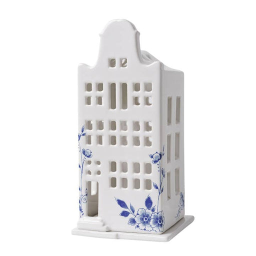 Delft bell house tea light holder