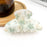Spring Flower Half Circle Hair Clip