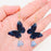 Multi Style Colorful Butterfly Flower Charm Dangle Earrings