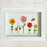 Framed Flower Garden 3D Art, Paper Quilling Flowers Wall Art
