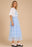 TIERED TULLE MESH MAXI-MIDI SKIRT