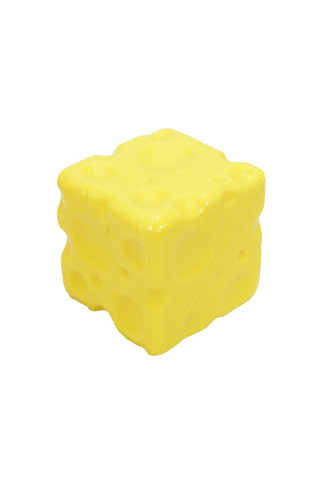 Yellow Cheese Cube Soft Slow Rising Foam Scented Squishy