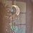 Moon Crystal Suncatcher - Rose Quartz, Red Agate, Amethyst