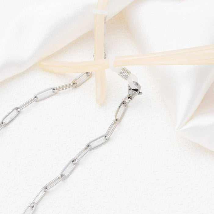 18K Gold PVD Stainless Steel Paperclip Sunglass Chain