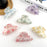Spring Flower Half Circle Hair Clip