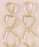 The Glam Drop Earring Chanel Wrapped Sparkle Faux Crystals