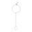 18K Gold PVD Stainless Steel Satellite Hand Chain
