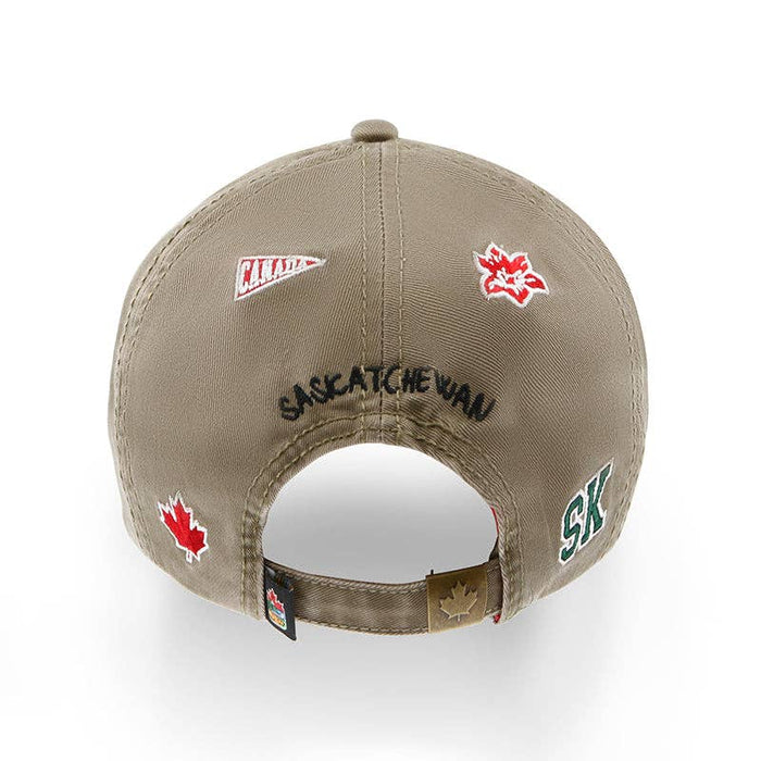 Saskatchewan Icons All-Over Cotton Cap