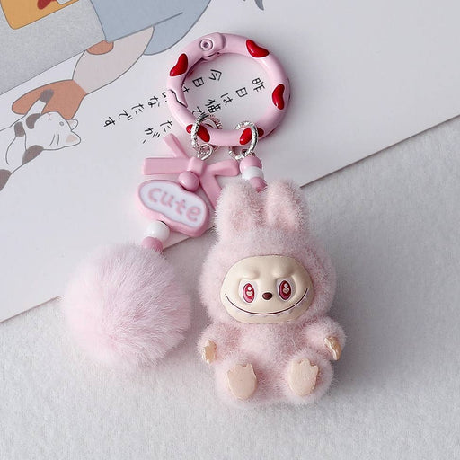 4" Labubu Inspired Pendant/Keychain/Bag Charm