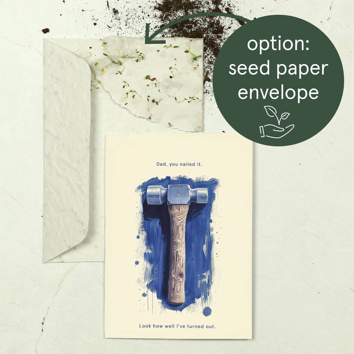 Dad, you nailed it | Funny Father's Day Greeting Card