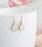 Glass Pear Drop Earrings | Rope Teardrop Earring
