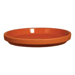 Saucer Clay German Inner Glazed 15"