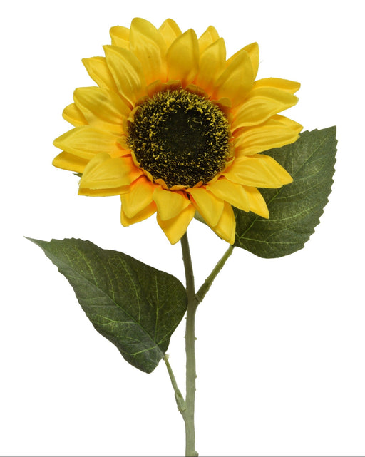 Stem Sunflower Artificial (Yellow)