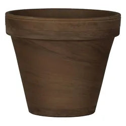 Pot Clay German Standard Basalt 10.25"x8.75" Chocolate