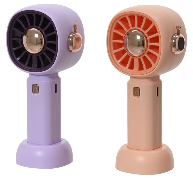 Cooling Fan Plastic Purple/Orange