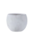 Pot White Springer 13"