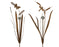 Garden Stake Rust Dragonfly/Butterfly