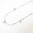 18K Gold PVD Stainless Steel Dangle Stone Necklace