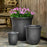 Pot Campana Planter- Graphite