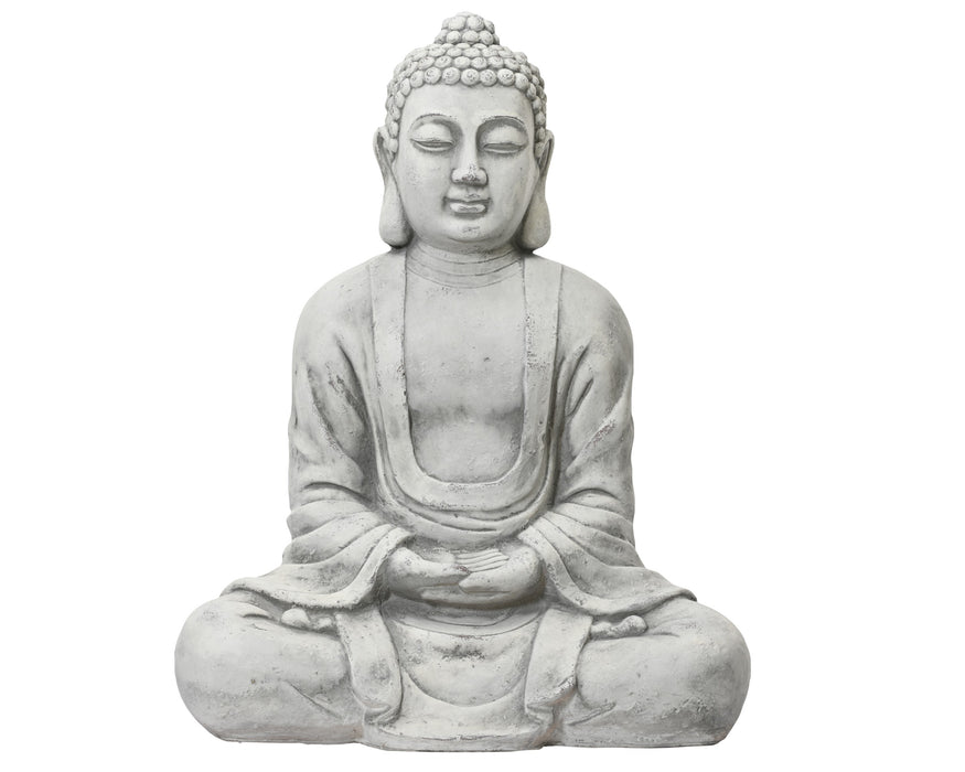 Buddha Antique White 38 cm