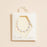 5mm Classic Large Pearl Link 18K Gold Dipped Necklace