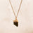 Raw Crystal Necklace - Stainless Steel Spiritual Gift
